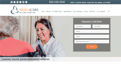 Desktop Screenshot of nuevacare.com